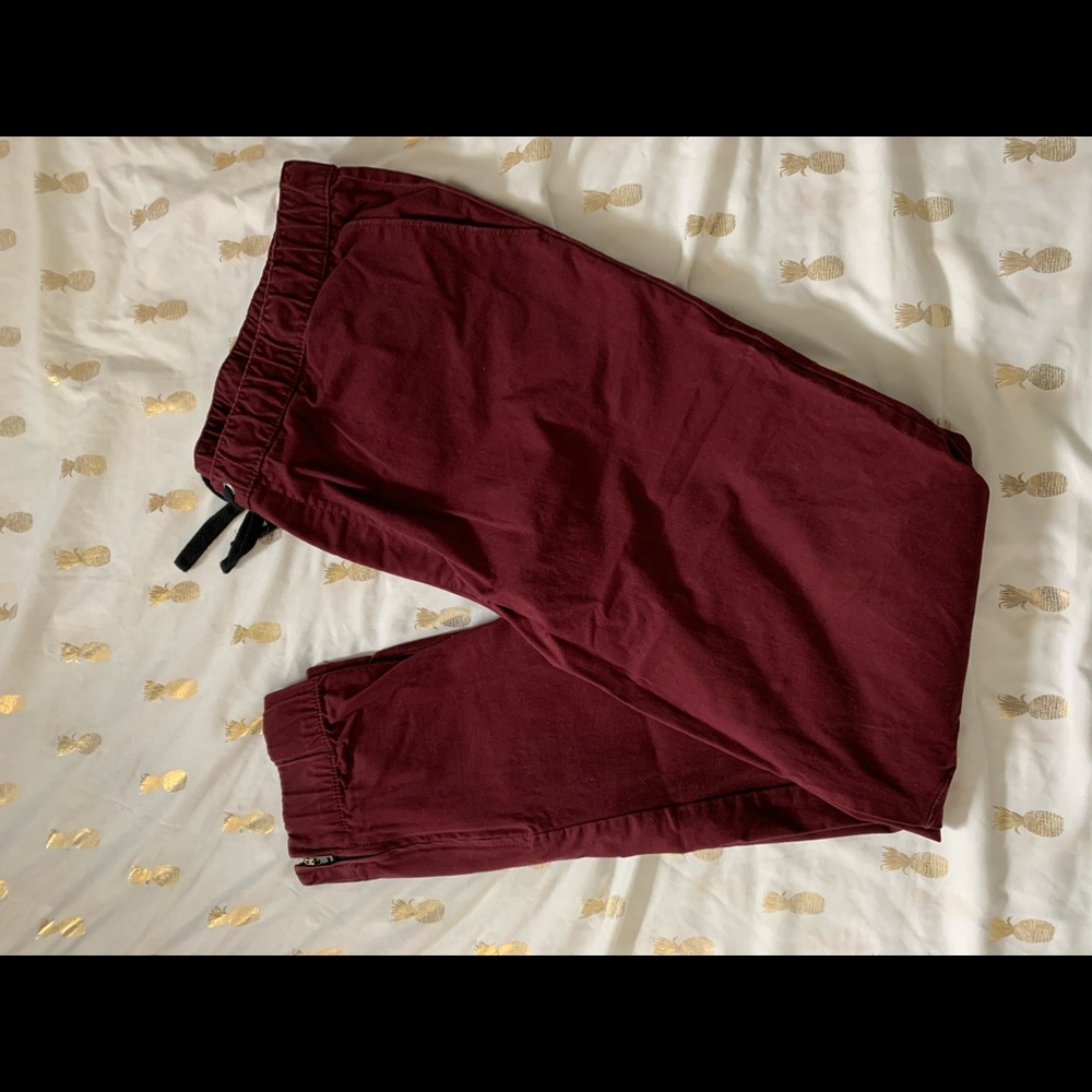 Guess Red Wine Joggers